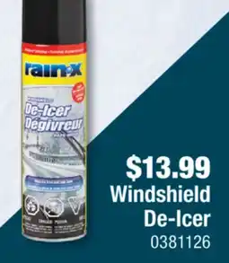 PartSource Windshield De-Icer offer