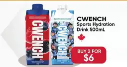 Healthy Planet CWENCH Sports Hydration Drink offer