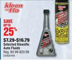 PartSource Selected Kleenflo Auto Fluids offer