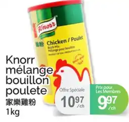 T&T Supermarket KNORR MÉLANGE BOUILLON POULETE offer
