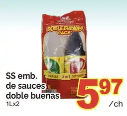 T&T Supermarket SS EMB. DE SAUCES DOBLEBUENAS 1LX2 offer