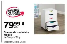 Michaels Commode modulaire mobile de Simply Tidy offer