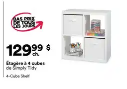Michaels Étagère à 4 cubes de Simply Tidy offer