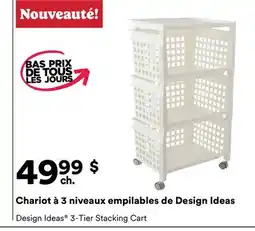 Michaels Chariot à 3 niveaux empilables de Design Ideas offer