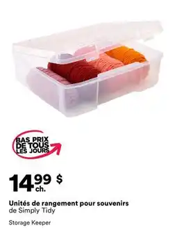 Michaels Unités de rangement pour souvenirs de Simply Tidy offer