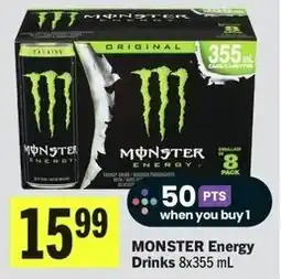 IGA Monster energy drinks offer