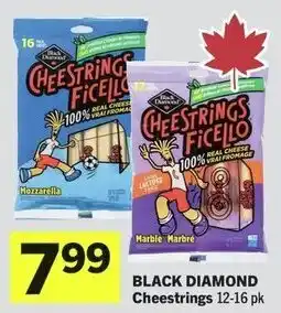 IGA Black diamond cheestrings offer