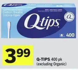IGA Q-tips offer