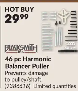 Princess Auto 46 pc Harmonic Balancer Puller offer
