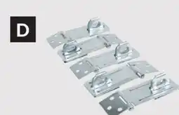 Princess Auto 5 pk 3-1/2 in. Staple Hasps offer