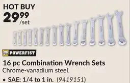 Princess Auto SAE: 1/4 to 1 in. 16 pc Combination Wrench Sets offer