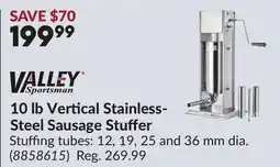 Princess Auto 10 lb Vertical Stainless- Steel Sausage Stuffer offer