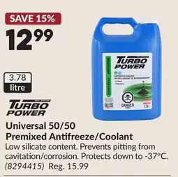 Princess Auto Universal 50/50 Premixed Antifreeze/Coolant offer