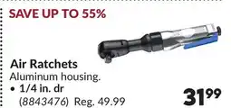 Princess Auto Air Ratchets 1/4 in. dr offer