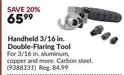 Princess Auto Handheld 3/16 in. Double-Flaring Tool offer