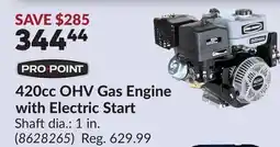 Princess Auto 420cc OHV Gas Engine with Electric Start offer