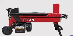 Princess Auto 6 Ton Electric Log Splitters Red offer
