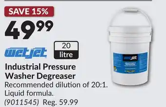 Princess Auto Industrial Pressure Washer Degreaser offer