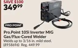 Princess Auto 105i Inverter MIG Gas/Flux-Cored Welder offer