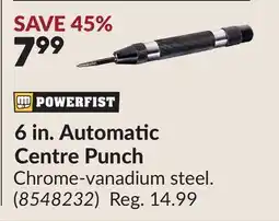 Princess Auto 6 in. Automatic Centre Punch offer