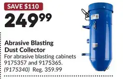 Princess Auto Abrasive Blasting Dust Collector offer