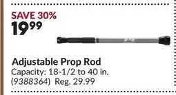 Princess Auto Adjustable Prop Rod offer