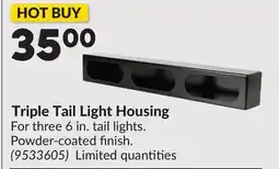 Princess Auto Triple Tail Light Housing offer