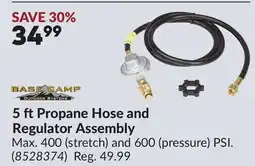 Princess Auto 5 ft Propane Hose and Regulator Assembly offer