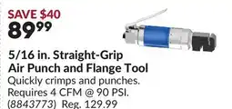 Princess Auto 5/16 in. Straight-Grip Air Punch and Flange Tool offer