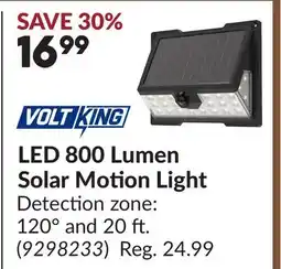 Princess Auto LED 800 Lumen Solar Motion Light offer