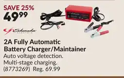 Princess Auto 2A Fully Automatic Battery Charger/Maintainer offer