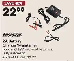 Princess Auto 2A Battery Charger/Maintainer offer