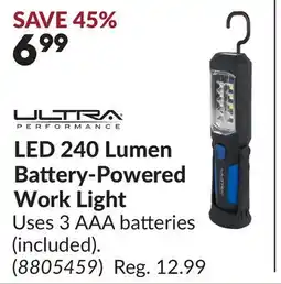 Princess Auto LED 240 Lumen Battery-Powered Work Light offer