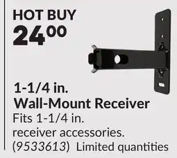 Princess Auto 1-1/4 in. Wall-Mount Receiver offer