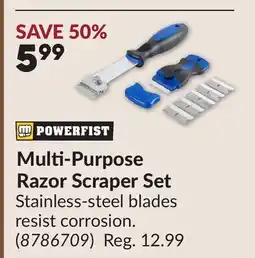 Princess Auto Multi-Purpose Razor Scraper Set offer