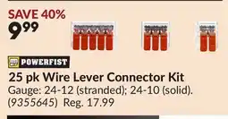 Princess Auto 25 pk Wire Lever Connector Kit offer