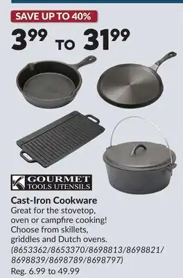 Princess Auto Cast-Iron Cookware offer