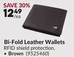 Princess Auto Bi-Fold Leather Wallets Brown offer