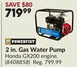 Princess Auto 2 in. Gas Water Pump offer