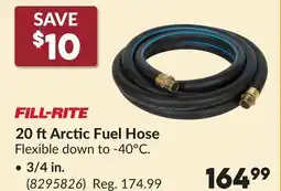Princess Auto 3/4 in. 20 ftArctic Fuel Hose offer