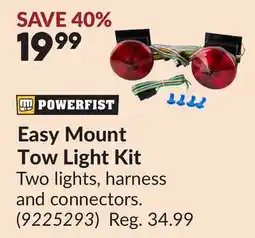 Princess Auto Easy Mount Tow Light Kit offer