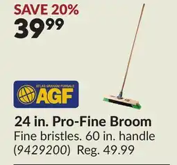 Princess Auto 24 in. Pro-Fine Broom offer