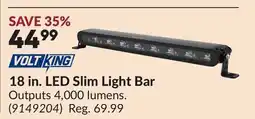Princess Auto 18 in. LED Slim Light Bar offer