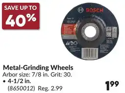 Princess Auto Metal-Grinding Wheels offer