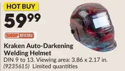 Princess Auto Kraken Auto-Darkening Welding Helmet offer