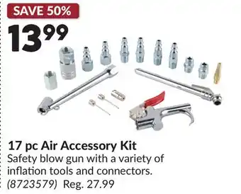 Princess Auto 17 pc Air Accessory Kit offer