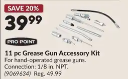 Princess Auto 11 pc Grease Gun Accessory Kit offer