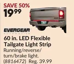 Princess Auto 60 in. LED Flexible Tailgate Light Strip offer