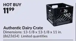 Princess Auto Authentic Dairy Crate offer