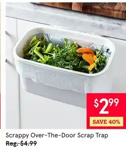 Kitchen Stuff Plus Scrappy Over-The-Door Scrap Trap offer
